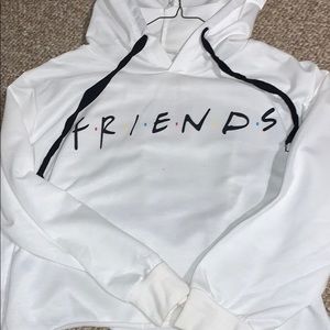 Friends Cropped Hoodie